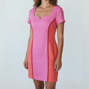Vintage 80’s/90’s pink and red mini dress